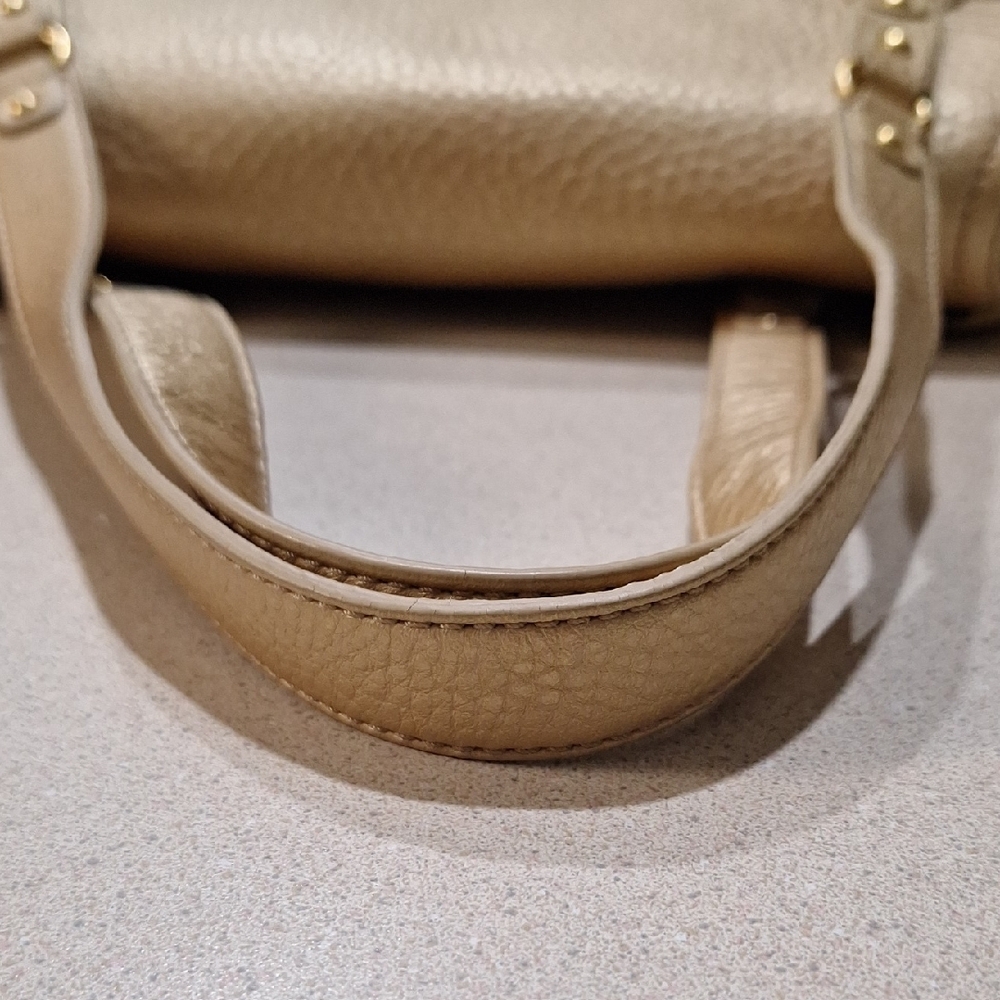 NWOT Cole Haan Cream Shoulder Bag with Leather Material and Slouchy Shape - Picture 8 of 14